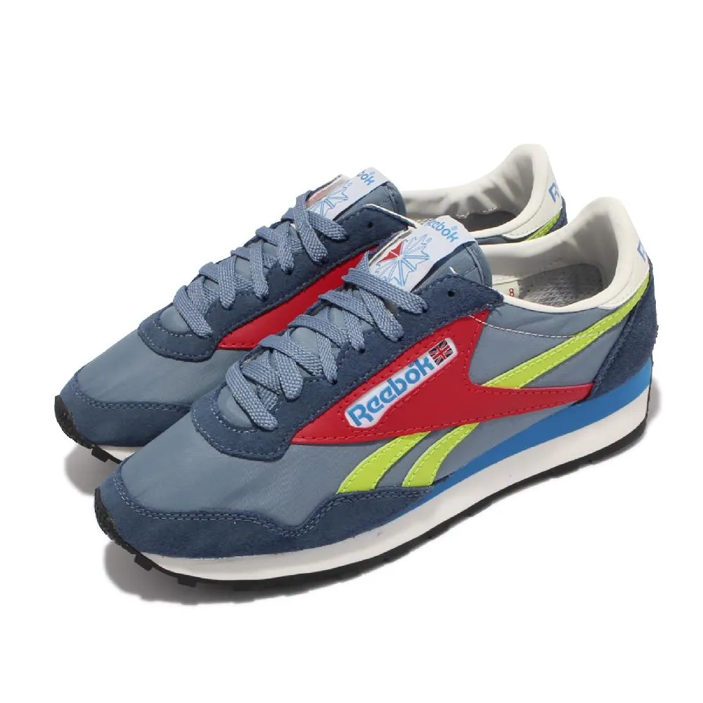 Reebok 休閒鞋 AZ II 藍 紅 黃 復古 尼龍 麂皮 運動鞋 男鞋【ACS】 GZ9870 歷史價格詳細信息