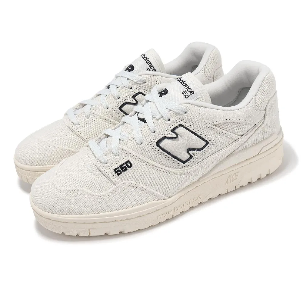 NEW BALANCE 休閒鞋 NB 550 米白灰綠 皮革 復古鞋 男 BB550WCB 歷史價格詳細信息