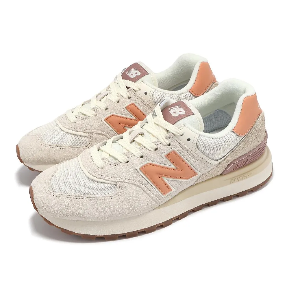 New Balance 男女 米橘 樂高配色 拼接 麂皮 復古 運動 慢跑 休閒鞋​ML574DRU 歷史價格詳細信息