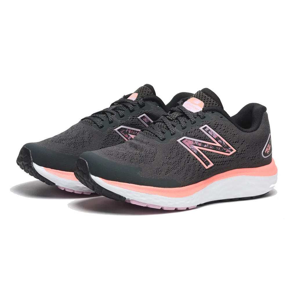 New Balance NB680 女生 黑色 D楦 舒適 緩震 運動 慢跑鞋 W680LK8 歷史價格詳細信息