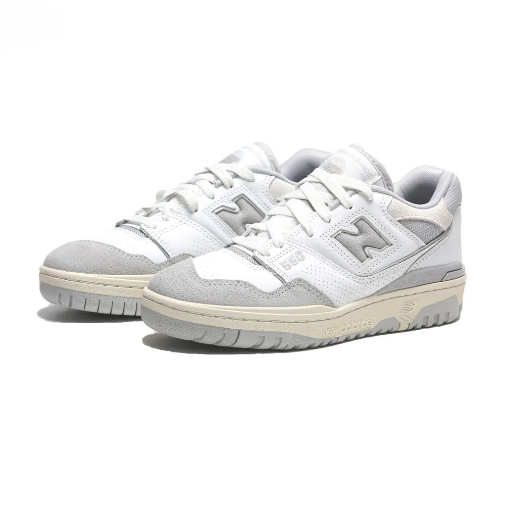 NEW BALANCE 休閒鞋 NB 550 白灰 仿舊 龍年 復古 男女 BB550VGB 歷史價格詳細信息
