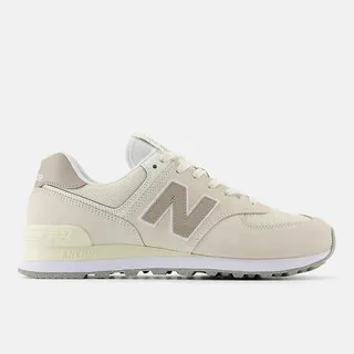 NEW BALANCE 男女 574 復古休閒鞋 奶茶色 D楦 - U574WO2 歷史價格詳細信息