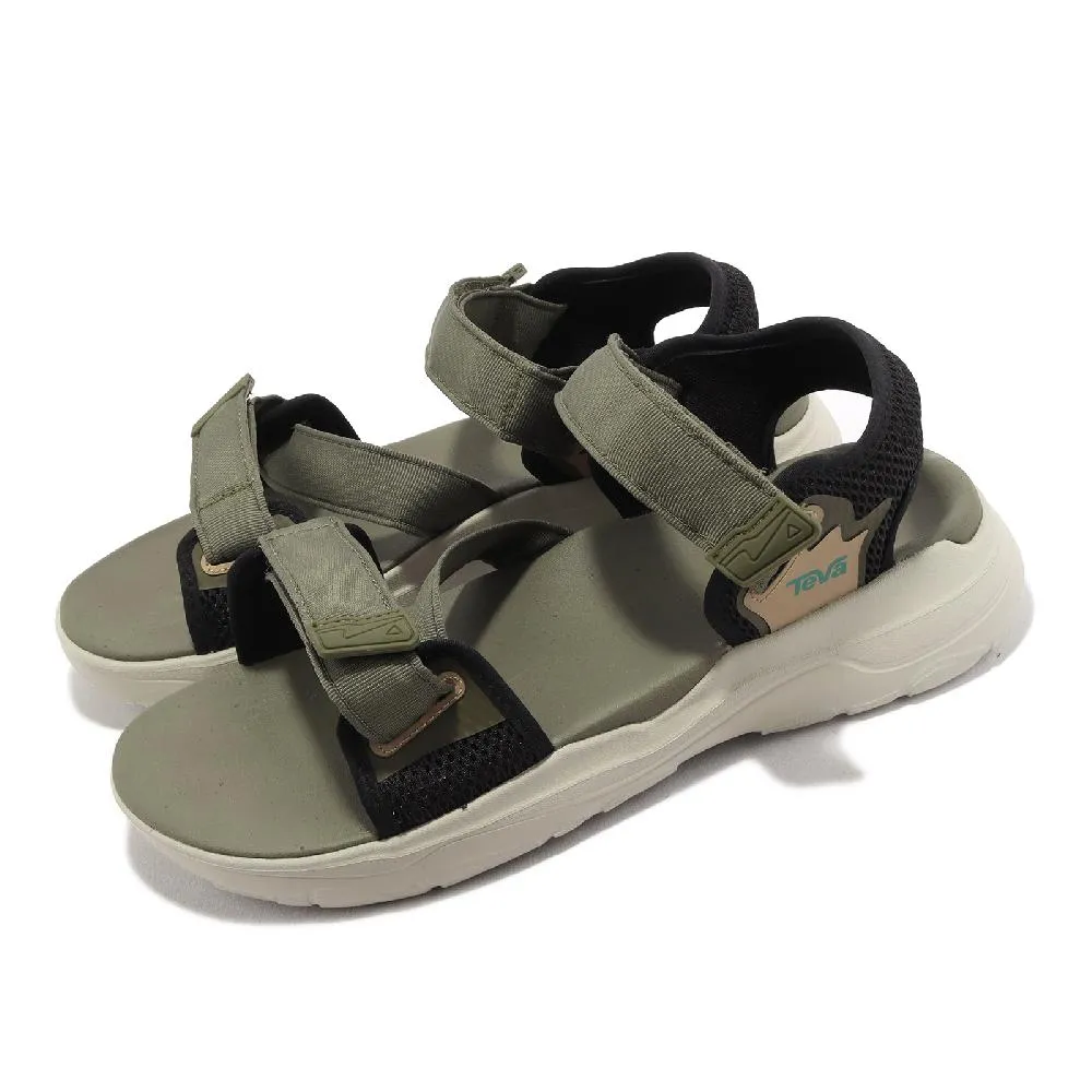 Teva 涼鞋 M Zymic 橄欖綠 黑 卡其 緩震 魔鬼氈 可調整 男鞋【ACS】 1124049DOTG 歷史價格詳細信息