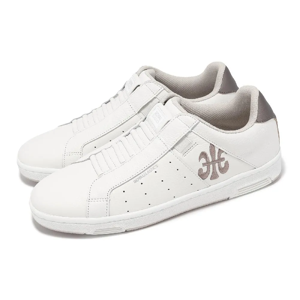 Royal Elastics 洛雅 休閒鞋 Icon Cross 男鞋 白 紅 藍 真皮 彈力帶 無鞋帶 流線設計 回彈 01931051 歷史價格詳細信息