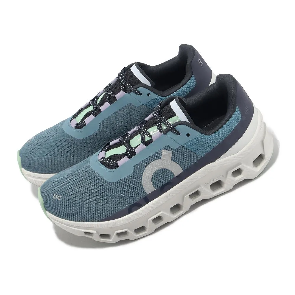 On Running 昂跑 慢跑鞋 Cloudsurfer Next 女鞋 寬楦 冰川灰 白 緩衝 訓練 休閒 運動鞋 3WE30200070 歷史價格詳細信息