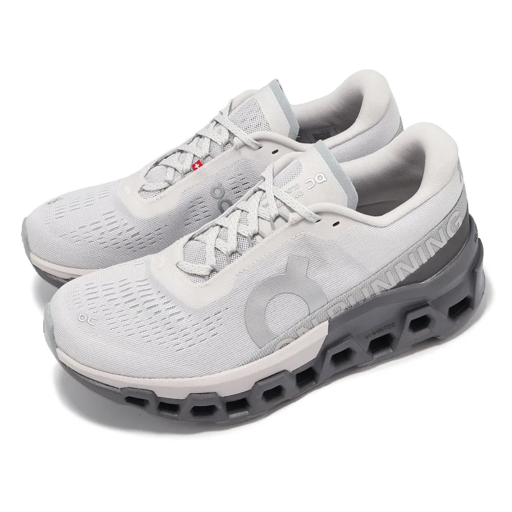 On Running 昂跑 慢跑鞋 Cloudmonster 男鞋 冰霜灰 黑 緩衝 厚底 推進板 休閒鞋 運動鞋 6197728 歷史價格詳細信息