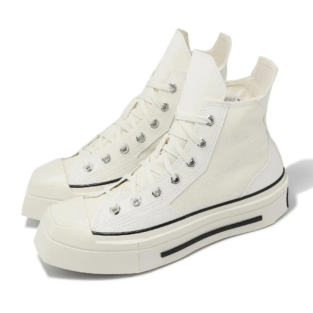 【CONVERSE】CHUCK 70 DE LUXE SQUARED 1970 HI 高筒 休閒鞋 厚底鞋 男鞋 女鞋 黑(A06435C) 歷史價格詳細信息
