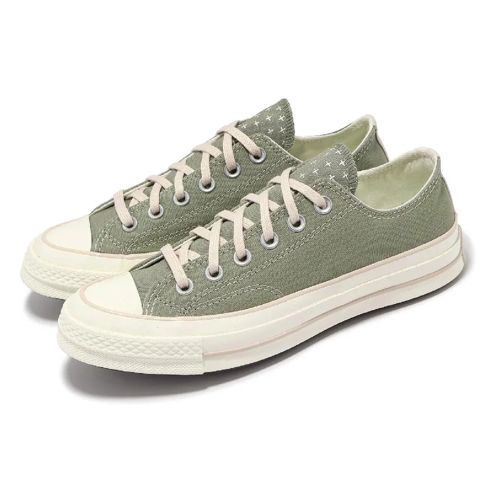 Converse 休閒鞋 Chuck 70 Low 米白 藍 帆布鞋 男女鞋 1970 刺繡 【ACS】 A06203C 歷史價格詳細信息