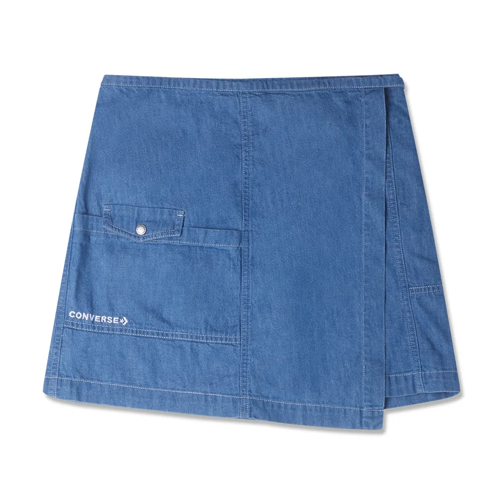 【CONVERSE】CITY SKIRT 短裙 女 牛仔藍_10025451-A01 歷史價格詳細信息
