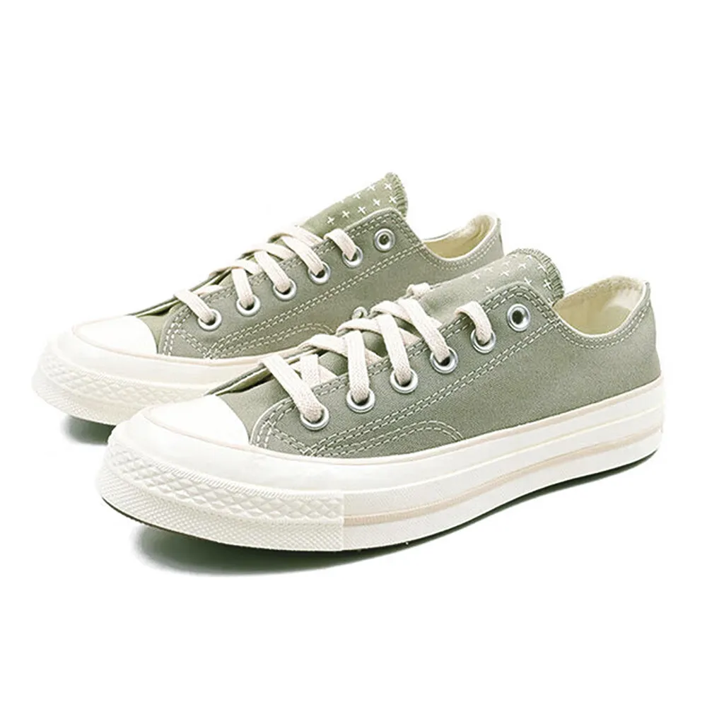 【CONVERSE】Chuck 70 OX 男鞋 女鞋 灰色 帆布鞋 1970 奶油底 中性 低筒 休閒鞋 A09145C 歷史價格詳細信息