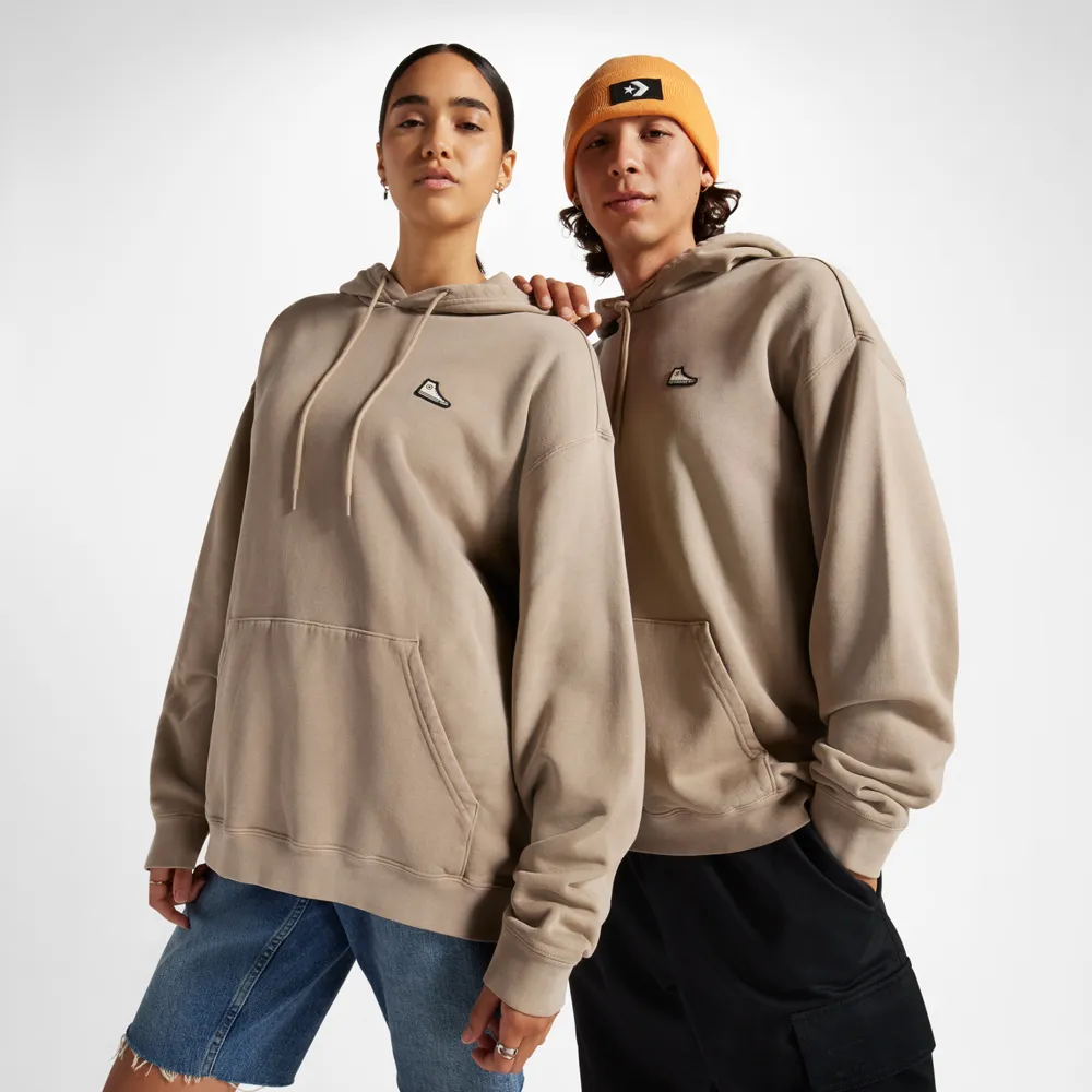 【CONVERSE】SNEAKER PATCH SOLID SHORT 短褲 男女 米黃_10026844-A06 歷史價格詳細信息