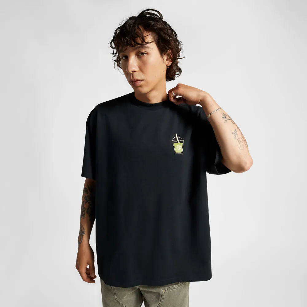 【CONVERSE】LOOSE SNEAKER PATCH TEE 短袖上衣 男女 綠色_10025397-A11 歷史價格詳細信息