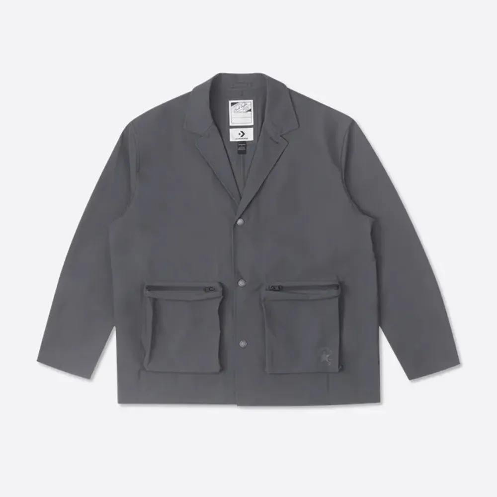 外套 Converse x Patta Four-Leaf Clover 男款 黑 白 聯名 幸運草 10024664A01 歷史價格詳細信息