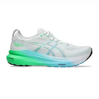 Asics Gel-Kayano 水藍色 皮質 運動休閒鞋 男款 NO.B1327【新竹皇家 】 歷史價格詳細信息