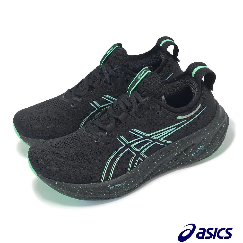 Asics 亞瑟士 慢跑鞋 GEL-Nimbus 26 男鞋 女鞋 藍 綠 緩衝 厚底 針織 運動鞋 1011B794402 歷史價格詳細信息