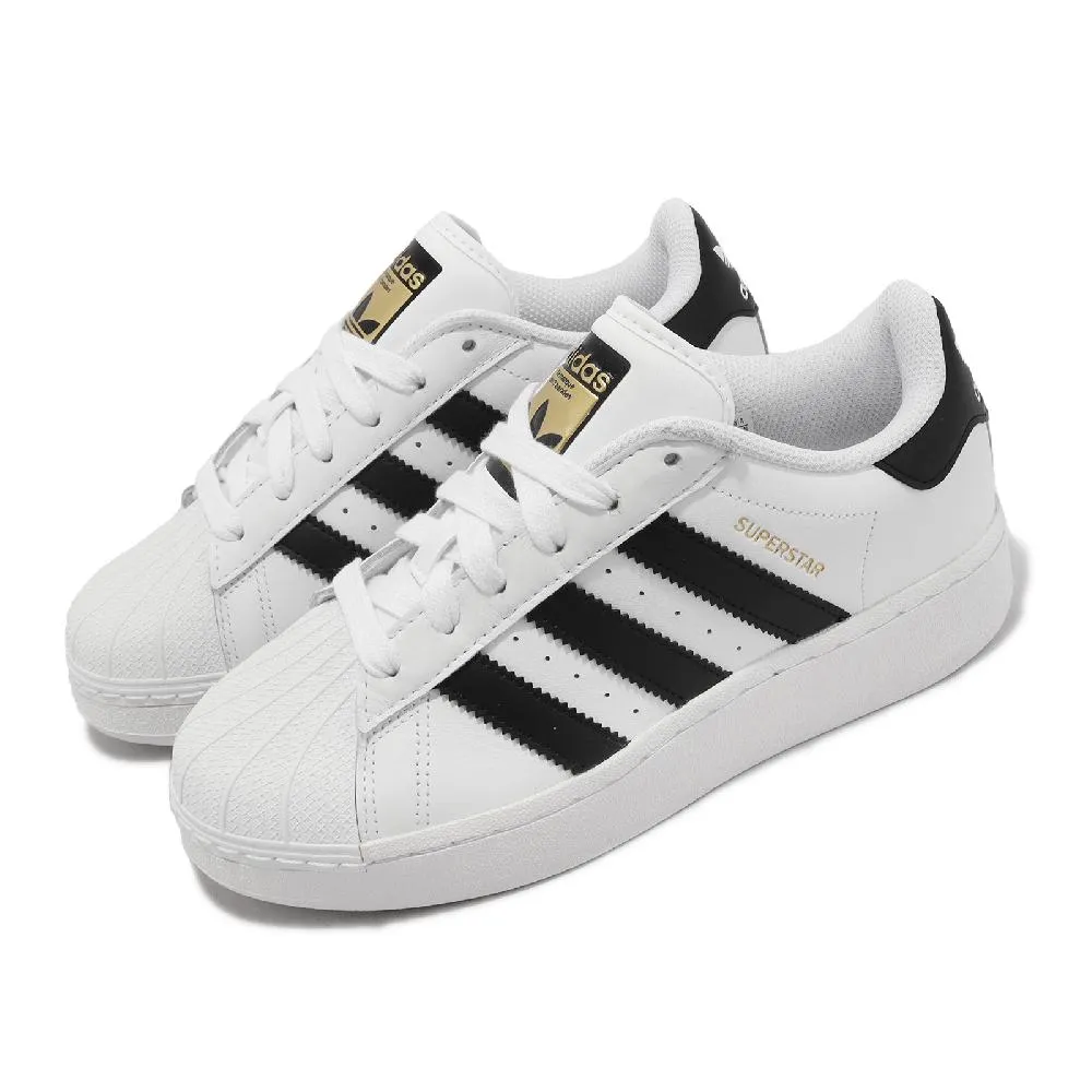 【adidas 愛迪達】Superstar XLG 男女 休閒鞋 經典 復古 三葉草 貝殼頭 金標 穿搭 黑白(IG9777) 歷史價格詳細信息
