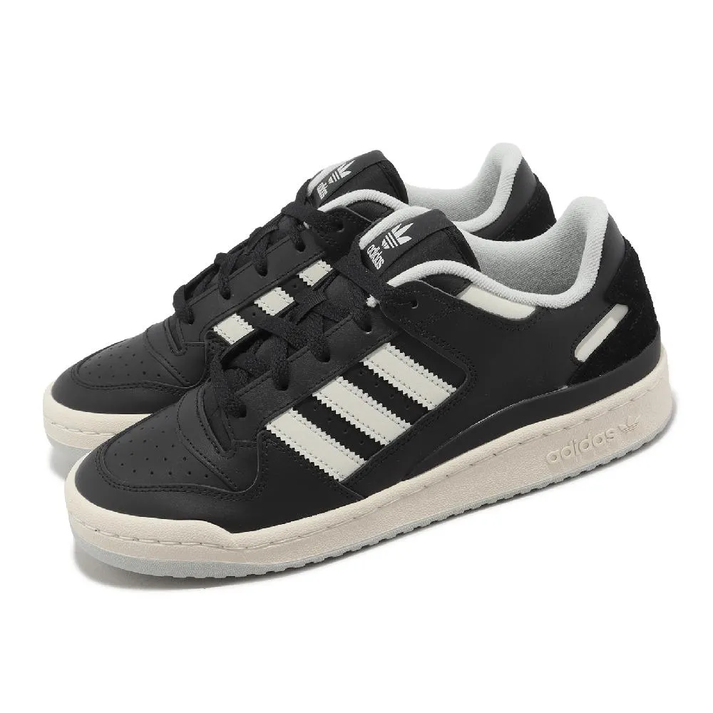adidas 休閒鞋 Forum Low 白 黑 愛迪達 三葉草 復古 男鞋 女鞋 魔鬼氈 【ACS】 FY7757 歷史價格詳細信息