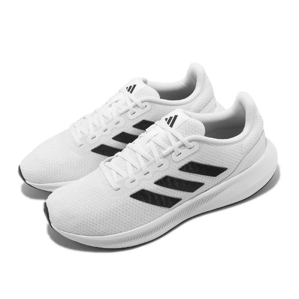 adidas 慢跑鞋 Runfalcon 3.0 白 黑 灰 避震中底 愛迪達 路跑 男鞋 【ACS】 HP7543 歷史價格詳細信息