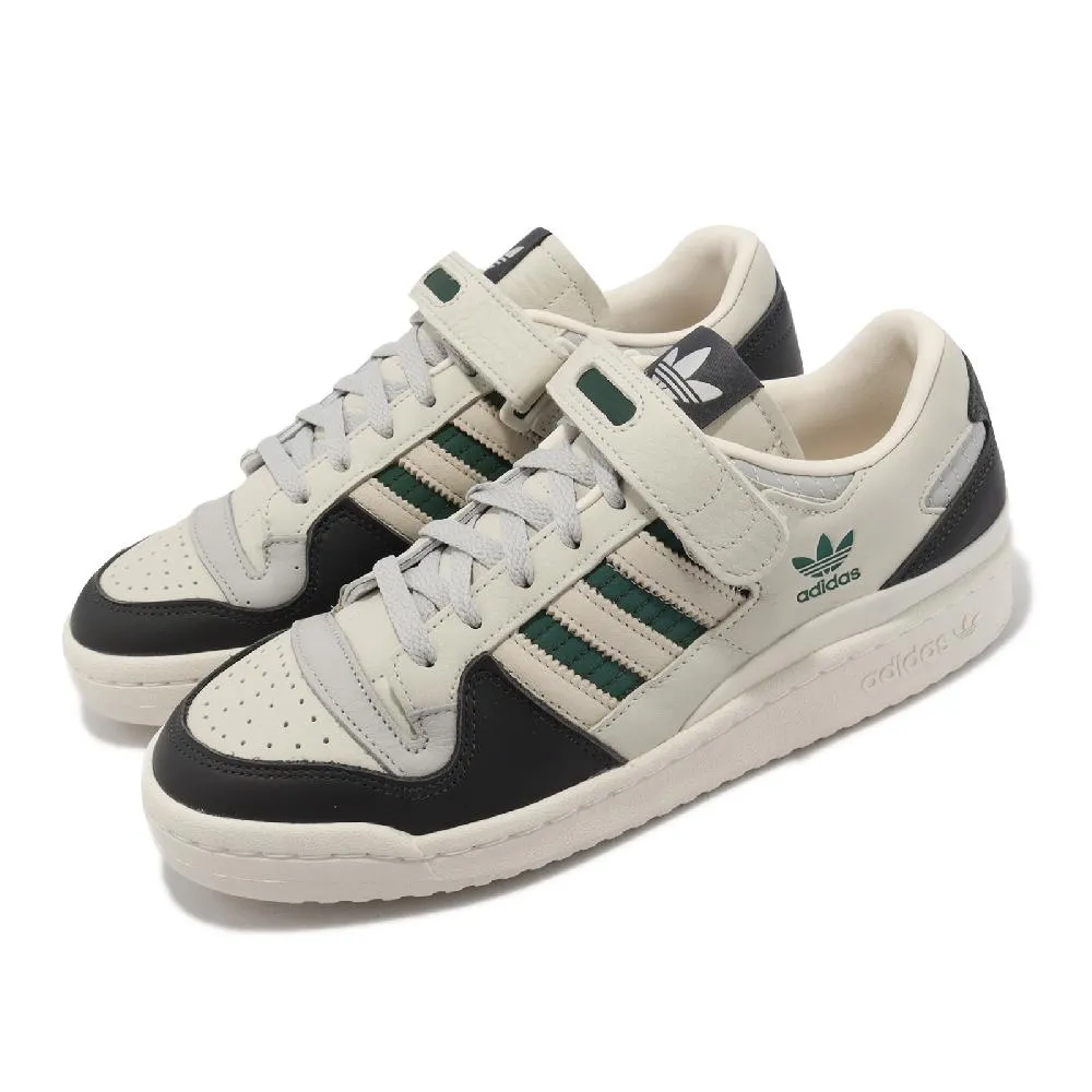 adidas 休閒鞋 Forum Low 白 黑 綠 愛迪達 三葉草 復古 魔鬼氈 男鞋 女鞋 【ACS】 HR1024 歷史價格詳細信息