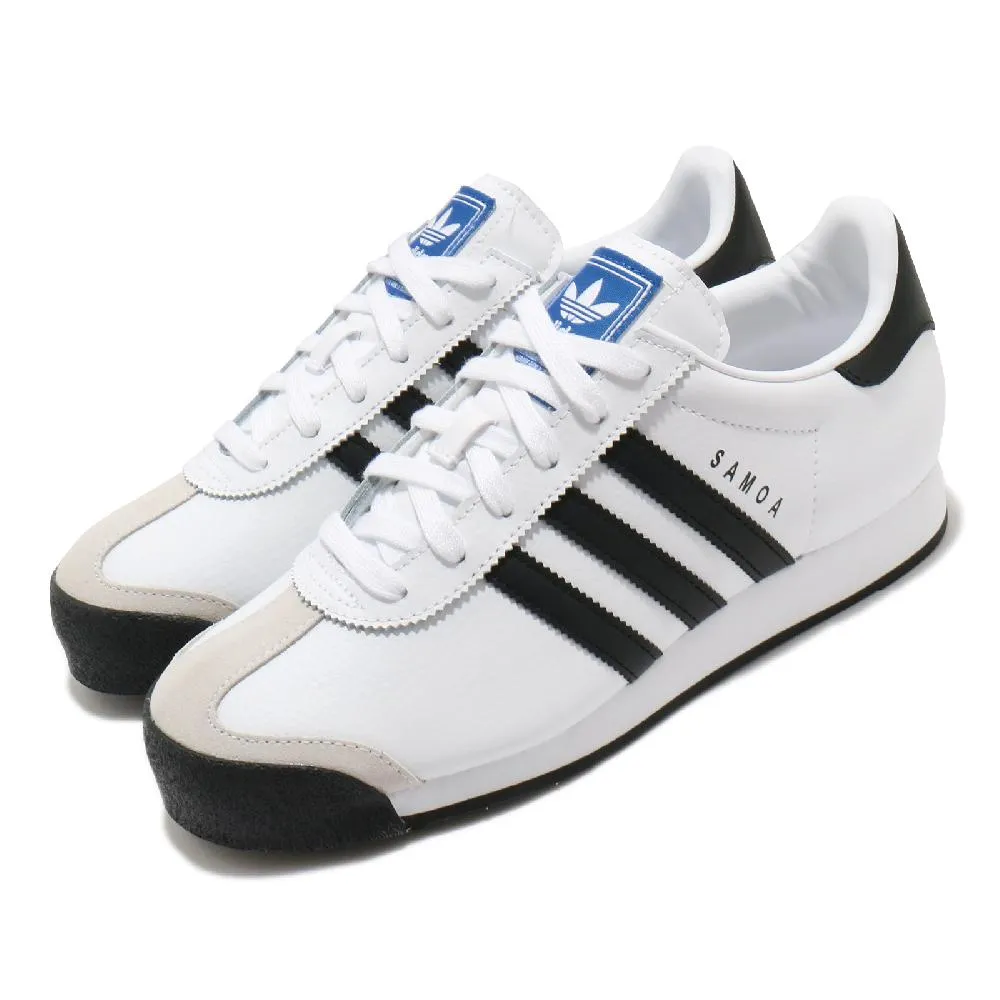 adidas 愛迪達 休閒鞋 Samoa 男鞋 女鞋 白 綠 膠底 復古 三葉草 JH9078 歷史價格詳細信息