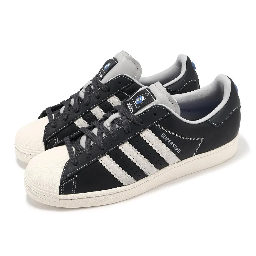 【adidas 愛迪達】SUPERSTAR 男 休閒鞋 黑金(S24184) 歷史價格詳細信息