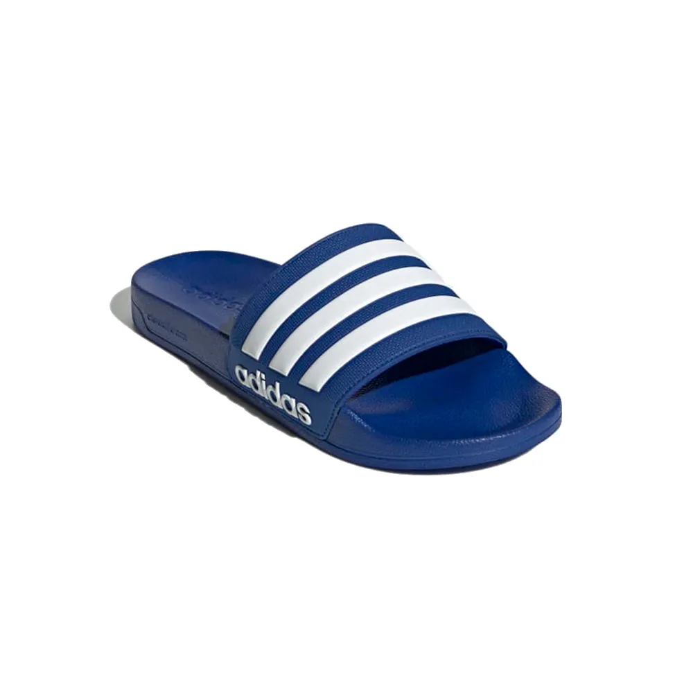 Adidas Adilette Shower [GW1048] 男女 涼鞋 拖鞋 運動 戲水 游泳 雨天 輕量 藍白 歷史價格詳細信息