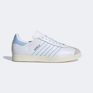 Adidas Gazelle ID3719 男女 休閒鞋 運動 經典 復古 德國隊 皮革 穿搭 愛迪達 米白 黑 歷史價格詳細信息