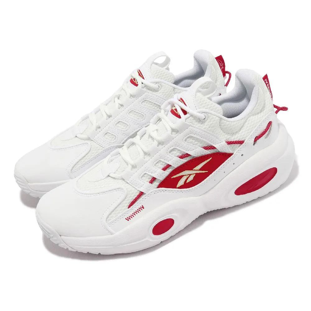 Reebok 籃球鞋 Solution Mid 白 紫金 復古 休閒鞋 低筒 艾佛森 男鞋 【ACS】 GW4377 歷史價格詳細信息