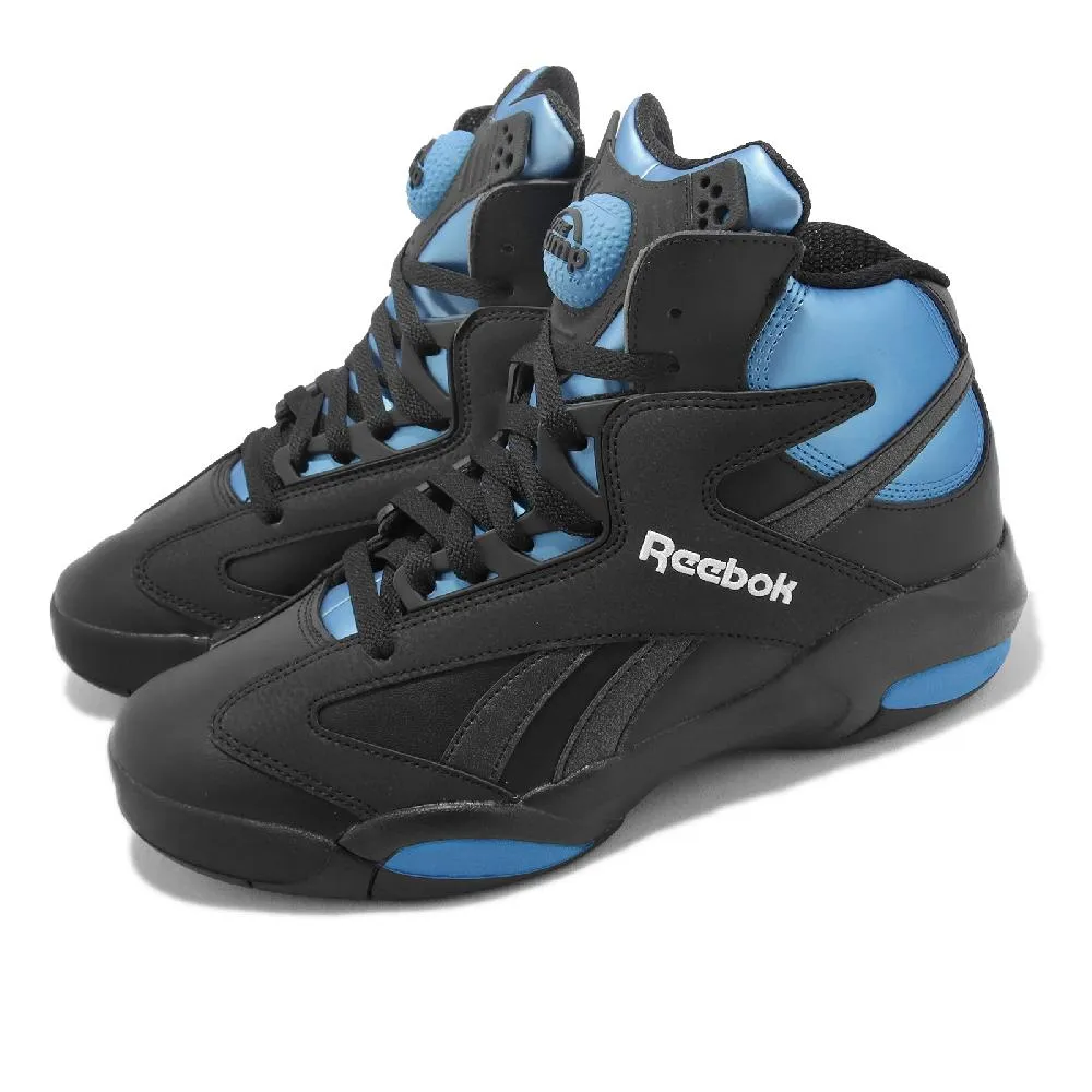 Reebok 籃球鞋 Shaq Attaq OG Black Azure 黑 藍 歐尼爾 男鞋【ACS】 HR0499 歷史價格詳細信息