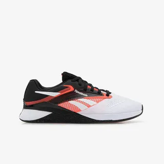 Reebok Nano X4 [100074186] 男 訓練鞋 多功能 運動 健身 重訓 支撐 透氣 緩震 膠底 白黑 歷史價格詳細信息