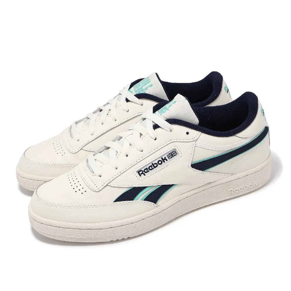 Reebok 休閒鞋 Club C Revenge 白 綠 深藍 膠底 男鞋 女鞋 【ACS】 FV9877 歷史價格詳細信息