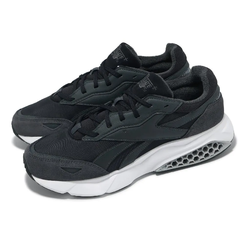 Reebok Hexalite Legacy 1.5 [100034209] 男 慢跑鞋 運動 路跑 蜂巢 緩震 黑灰 歷史價格詳細信息