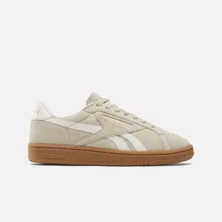 Reebok Club C Grounds Uk [100207963]女 運動 休閒鞋 低調 奢華 絨面革 紫綠 歷史價格詳細信息