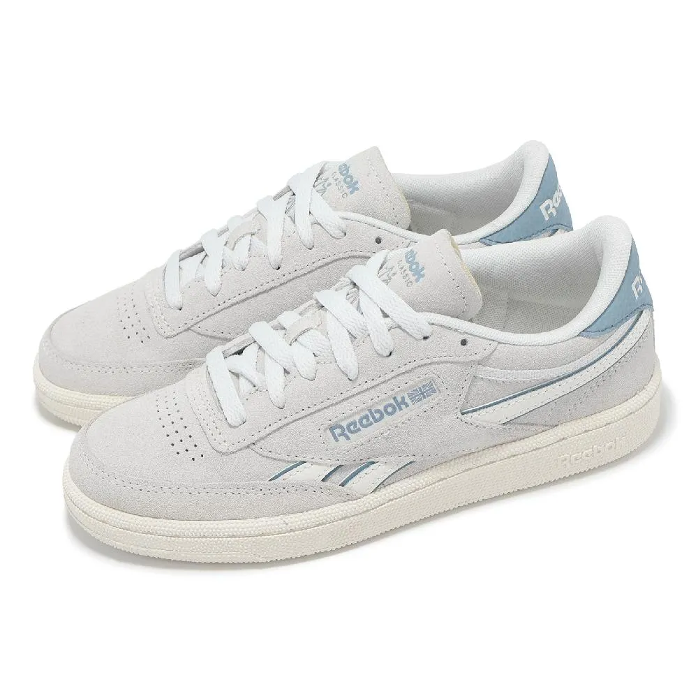 Reebok 休閒鞋 Club C Revenge 白 藍 黃 小白鞋 可愛 女鞋 復古款【ACS】 EF7901 歷史價格詳細信息