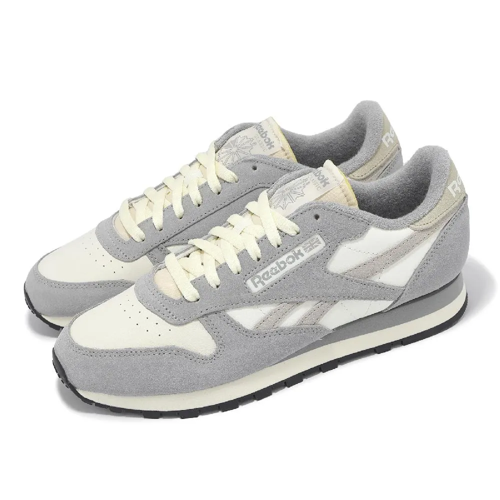 REEBOK CLASSIC LEATHER 復古鞋 麂皮 男鞋 女鞋 休閒鞋 米白 100032772 【樂買網】 歷史價格詳細信息