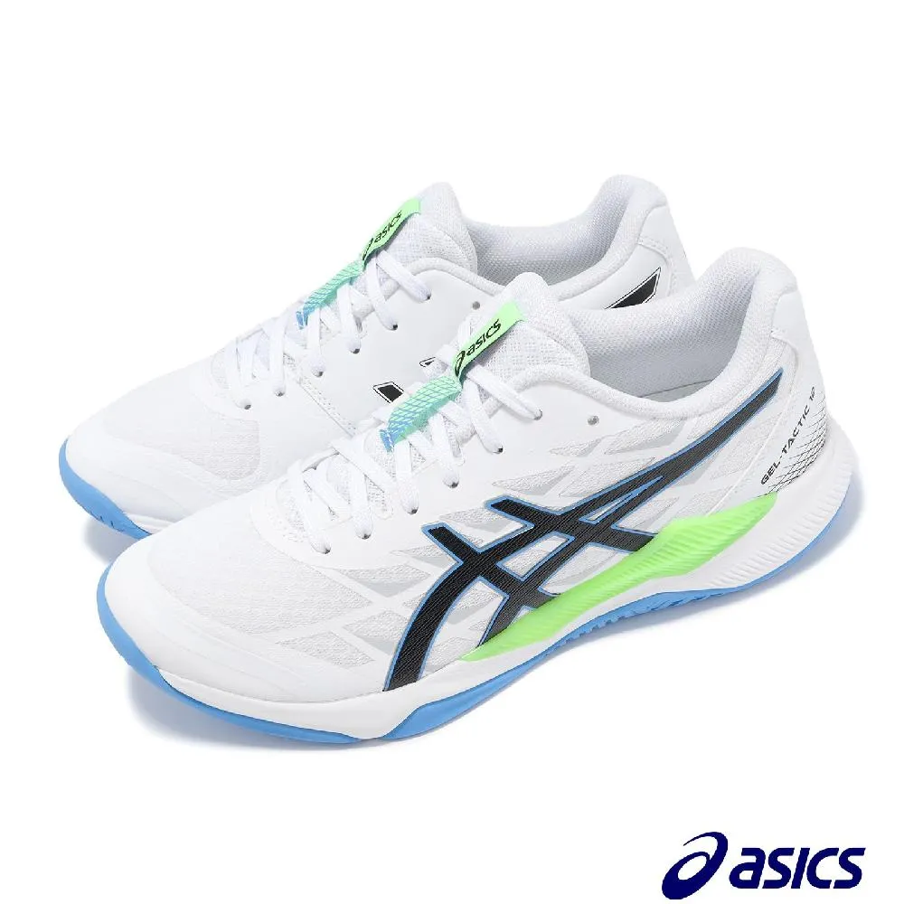 Asics 排球鞋 GEL-Tactic 黑 白 綠 膠底 亞瑟士 室內運動鞋 男鞋 【ACS】 1071A065005 歷史價格詳細信息