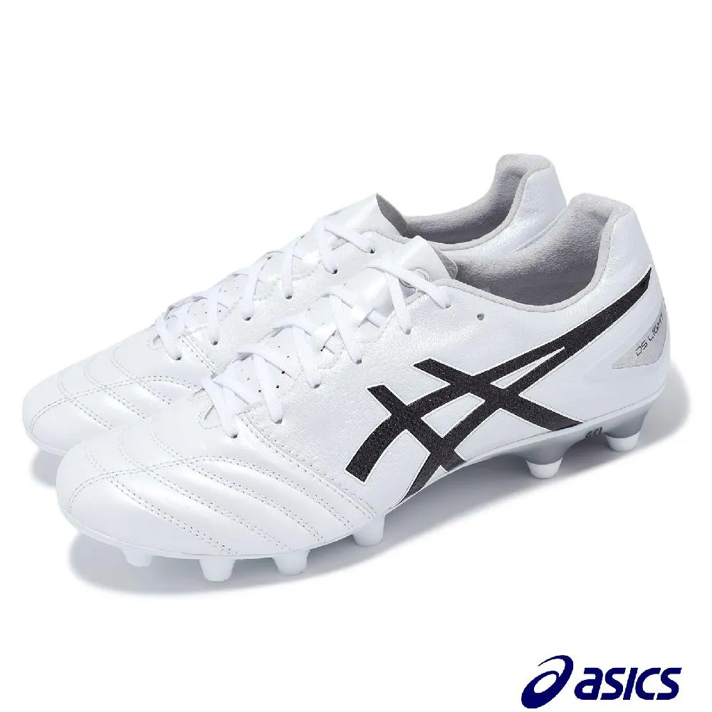 ASICS 足球鞋 DS Light 3 Jr 童鞋 白黑 草地專用 膠釘 運動鞋 【ACS】 1104A002103 歷史價格詳細信息