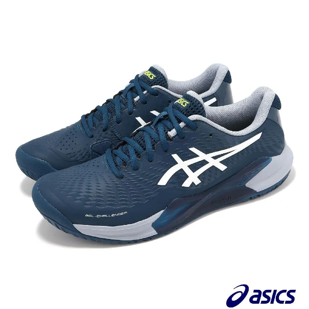 Asics 網球鞋 GEL-Challenger 14 CLAY 紅土專用 湖水綠 螢光黃 男鞋 1041A449400 歷史價格詳細信息