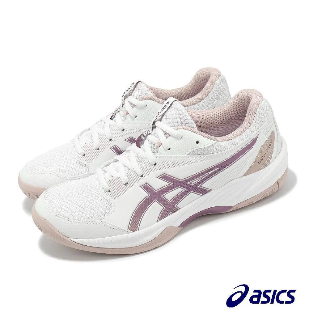 Asics Gel-task 4 [1071A103-100] 男 排球鞋 羽球鞋 室內運動 支撐 緩震 白 深藍 歷史價格詳細信息
