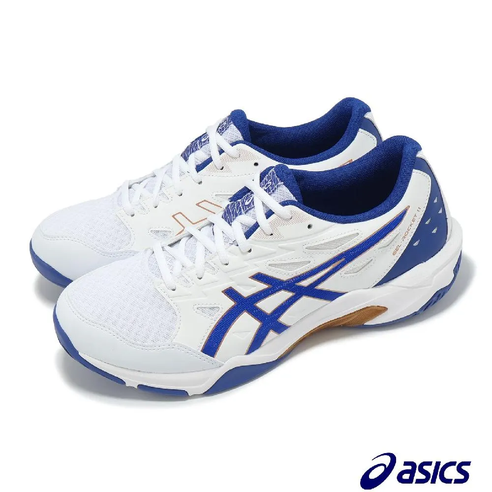 Asics 亞瑟士 排球鞋 GEL-Rocket 11 女鞋 藍 室內運動鞋 緩震 羽排鞋 亞瑟膠 1072A093020 歷史價格詳細信息