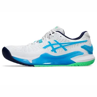 Asics 網球鞋 GEL-Resolution 8 藍 白 粉紅 亞瑟士 女鞋【ACS】 1042A072408 歷史價格詳細信息