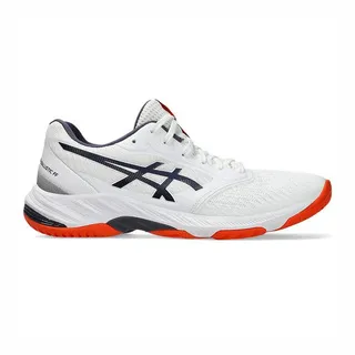 Asics Netburner Ballistic Ff 3 [1053A055-103] 男女 排球鞋 穩定 白 深藍 歷史價格詳細信息
