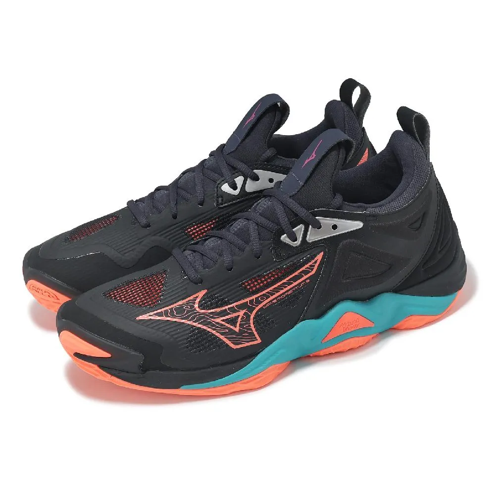 排球鞋 Wave Momentum 3 Mid 男鞋 綠白 中筒 緩衝 室內運動 羽排鞋 美津濃 V1GA2317-87 歷史價格詳細信息