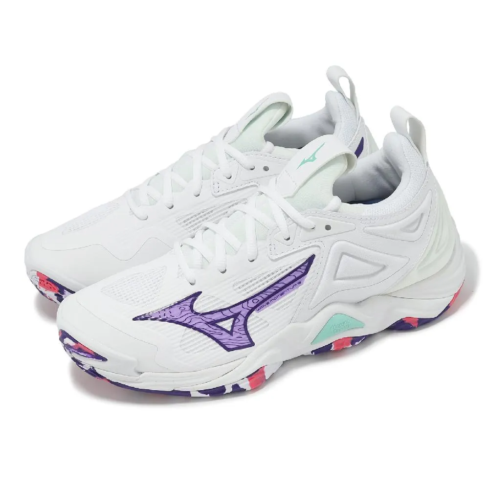 排球鞋 Wave Momentum 3 Mid 男鞋 綠白 中筒 緩衝 室內運動 羽排鞋 美津濃 V1GA2317-87 歷史價格詳細信息