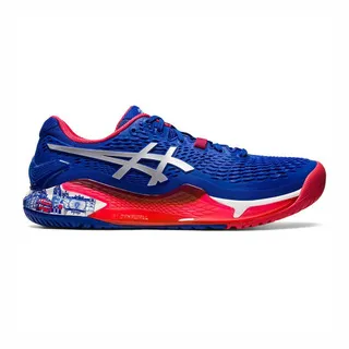 Asics 網球鞋 Gel-Resolution 8 藍 紅 男鞋 專業 1041A079-400 亞瑟士 【ACS】 歷史價格詳細信息