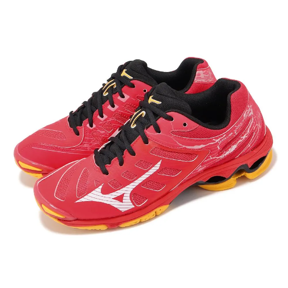Mizuno 美津濃 排球鞋 Wave Luminous 3 男鞋 螢光綠 襪套 緩衝 室內運動 羽排鞋  V1GA2420-11 歷史價格詳細信息