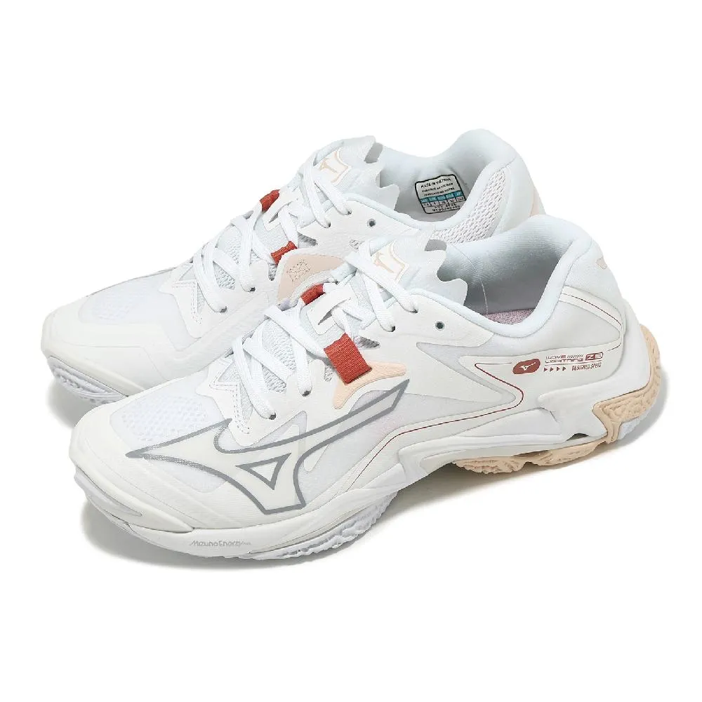 Mizuno 美津濃 排球鞋 Wave Lightning Z8 男鞋 黑 灰 輕量 回彈 室內運動 羽排鞋 V1GA2400-52 歷史價格詳細信息