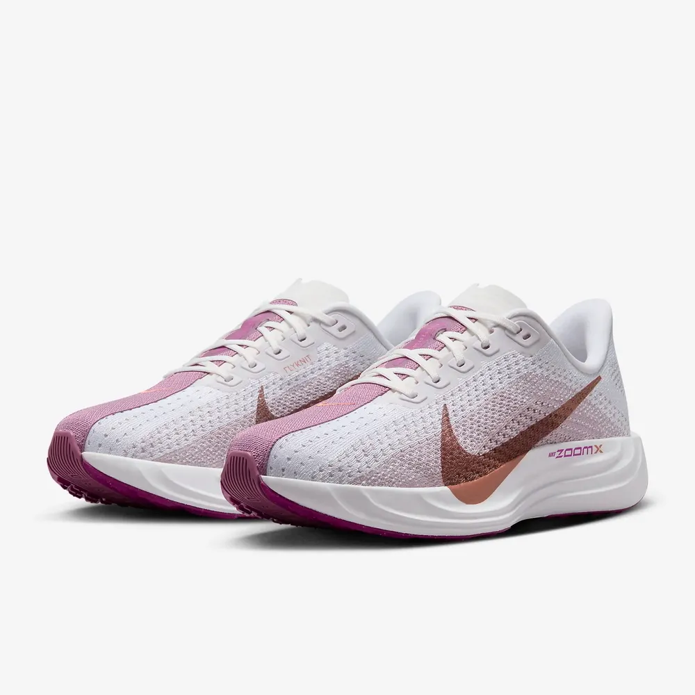 Nike W Pegasus Plus FQ7261-001 女 慢跑鞋 運動 路跑 小飛馬 緩震 透氣 淺灰 粉 歷史價格詳細信息