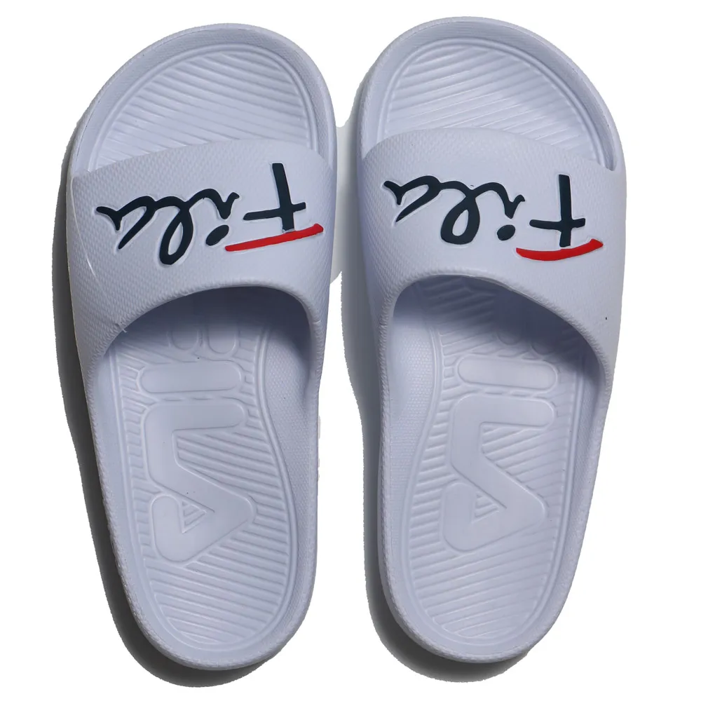 FILA 拖鞋 白藍紅 小加厚 防水拖鞋 4S334W113 歷史價格詳細信息