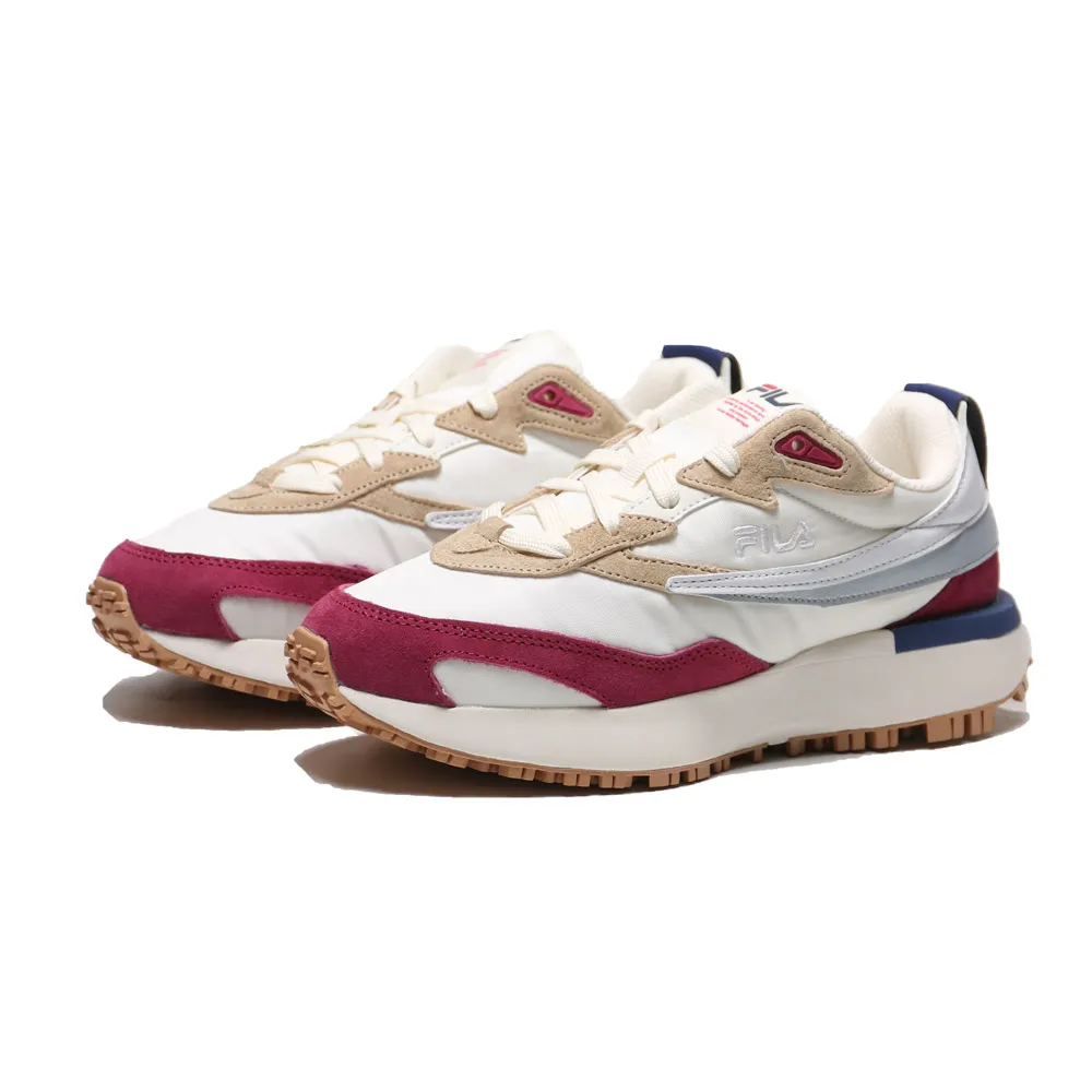 FILA ZAGATO 中性復古運動鞋 灰粉藍粉紅 4-C124V-912 厚底 復古 老爹鞋【GIANT MALL】 歷史價格詳細信息